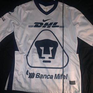 Nike Pumas UNAM Long Sleeve Home Jersey